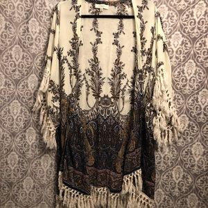 Umgee boho cardigan wrap Sz 1XL 2XL